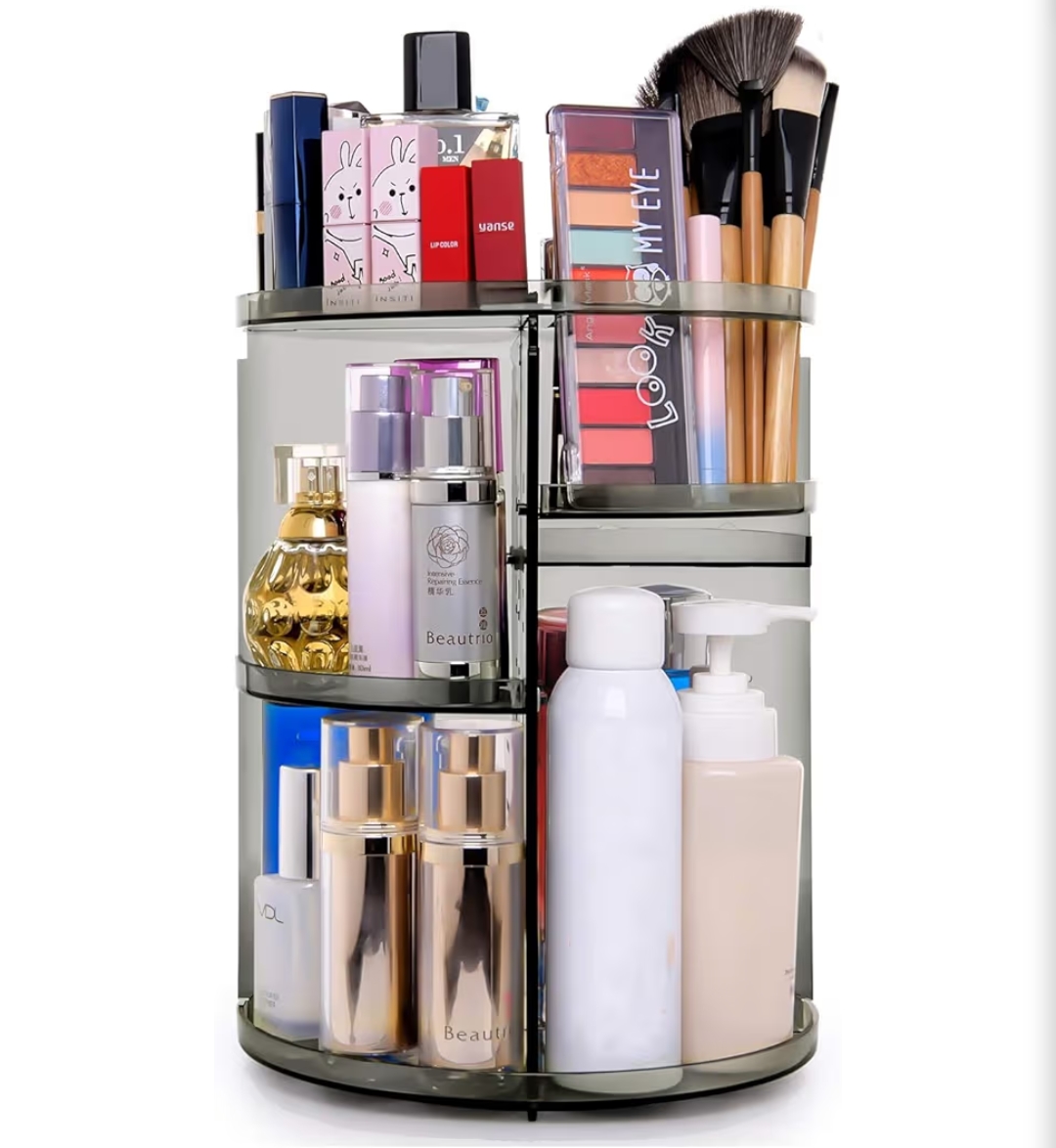 Sanipoe 360° Rotating Makeup Organizer